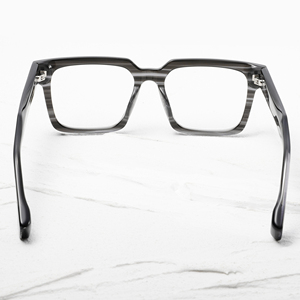 Rectangle Full Rim <b>Eyeglasses</b> Solid Color Anti-Uv Unisex Adults Vision Correction <b>Frames</b> JMM79RX - Product Image 4