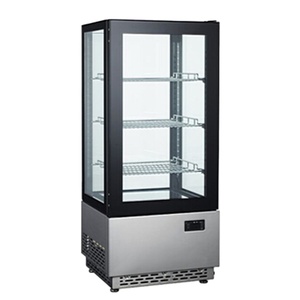 Commercial Fridge Glass Door Display Cabinet Ice Upright <b>Freezer</b> Dss-350wbr(d) Commercial Fridge - Product Image 1