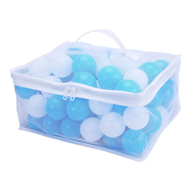 Colorful bpa 55mm cheap crush proof plastic ocean ball pit balls blue kids plastic mini ball