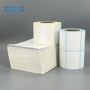 Etiquetas de Papel Térmico Ecológicas Personalizadas de 3x5 Pulgadas (100x150mm) y 120gsm para Distribución de Alimentos, Almacenes y Direcciones - Product Image 1