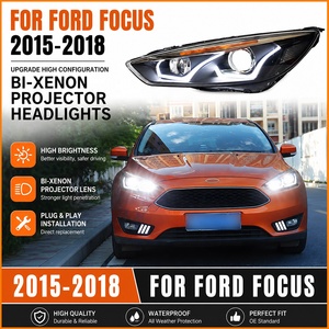 ไฟหน้ารถยนต์สำหรับ <span class=keywords><strong>Ford</strong></span> <span class=keywords><strong>Focus</strong></span> 2015-2018 ชุดไฟหน้า LED อัตโนมัติ อัพเกรดเลนส์แบบไบโฟคอล  พร้อมอุปกรณ์เสริม - Product Image 2