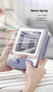 Mini-ventilateur brumisateur portable neuf avec veilleuse et 3 vitesses pour la vente en gros - Product Image 4