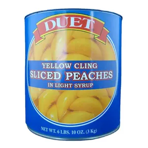 3100ml Canned Peaches/peach Halves/sliced/diced