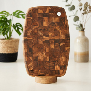 Vente en gros directe usine : Éponge à vaisselle rectangulaire personnalisable en cuir de vachette et bois d'acacia, antibactérienne, compatible lave-vaisselle, écologique Ha Le - Product Image 4