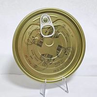401 #   Bouchon à ouverture facile (EOE) en fer blanc de 98,9 mm, double dorure, pour boîtes de maïs, de fruits et de légumes