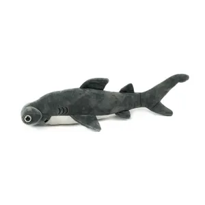 Jouets en peluche, modèles au-dessus de 3 ans, pour enfant, tête de requin, animal, jouet