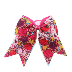 Nastro Decorativo Sacarla da 7 Pollici per Elastici per Bambini - Alta Qualità Stile Europeo-Americano Laurie Girl Cheer - Product Image 1