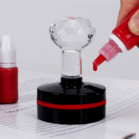 Bouteille d'encre de recharge 10 ml pour tampon encreur – Encre Flash pour tampon encreur