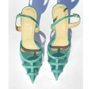 Zapatos de Diseñador 2025, Sandalias de Tacón Alto con Punta en Pico para Mujer, Sandalias de Tacón Alto Sexys para Verano, Zapatos de Vestir para Fiestas al Aire Libre - Product Image 3