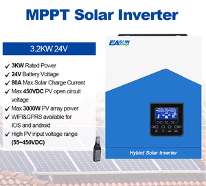 Inversor Solar Híbrido de Alto Rendimiento <span class=keywords><strong>EASUN</strong></span> Power 2.2KW/3.2KW/4.2KW/6.2KW Monofásico para Sistemas Solares Híbridos de Uso Doméstico - Product Image 3