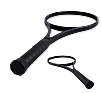 Raquettes de tennis en fibre de carbone légères à haute résistance personnalisables pour les compétitions sportives à cordes 19*20