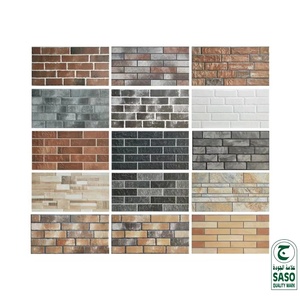 GUCI Porcelaine Antique Motif Brique Extérieur Carrelage Mural Surface Matte Céramique Naturel Classique Extérieur Moderne 15mm 1-3% - Product Image 4