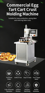 Machine à tartelettes semi-automatique à prix abordable, machine à gaufres commerciale, machine à faire des coques de tartelettes aux œufs - Product Image 3