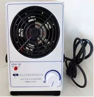 Ioniseur antistatique ESD de dessus de banc SL-001/ventilateur de couverture de zone de 30cm * 30cm souffleur d'air ionisant/mini souffleur d'air ionisant