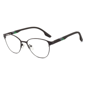 DOISYER <span class=keywords><strong>2023</strong></span> unisexe rétro cadre optique femmes lunettes oeil de chat avec matériau TR90 et motif imprimé charnière à ressort - Product Image 4