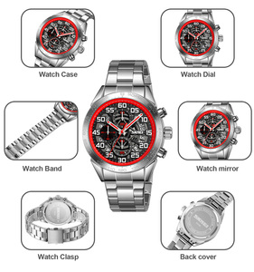 Relojes de Lujo de Cuarzo de Calidad con Parte Trasera de Acero Inoxidable Resistentes al Agua de 30 m Modelo 9338 de Skmei a <span class=keywords><strong>Precio</strong></span> Económico para Hombre - Product Image 5