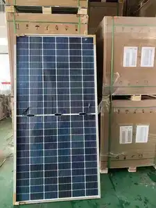 LONGI panel tenaga surya 545W, panel daya matahari Pv 535W setengah sel efisiensi tinggi 540W 545W 550W 555W W untuk tanaman listrik atap