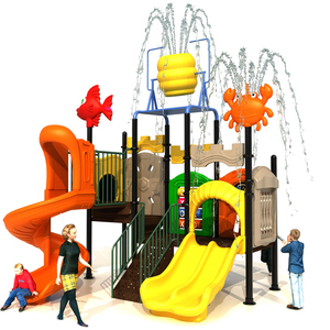Amusement Park Children Outdoor Slide Playgrounds for Sale Kids Plastic Slide Outdoor Playground Equipment Modern Top Toys