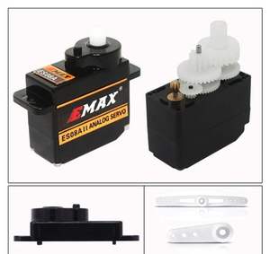 Servo Analógico Original EMAX ES08A II Mini con Engranajes de Plástico, 8.6g, 4.8~6V, 24*23*11.5mm para Modelos RC y Robots - Product Image 4