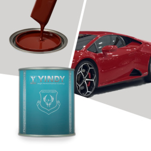 Super Descuento B11 2K Rojo Intenso, Kit de Revestimiento Acrílico de Alta Calidad para Carrocería - Pintura Líquida para Reparación de Arañazos de Automóviles - Product Image 1