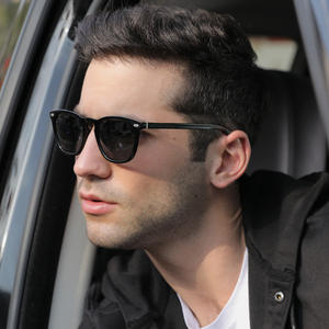 2025新着ユニセックスTR90 + CP偏光サングラススタイリッシュなヴィンテージラウンドフレーム快適なロゴ小さなMOQ - Product Image 4