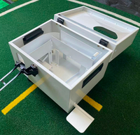 Machine à balles de golf semi-automatique avec commande au pied, distributeur automatique de balles de golf, aide à l'entraînement de golf