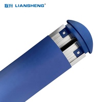 Protection murale anti-chute pour hôpital, couleur personnalisée, 126 mm, fabriquée en Chine