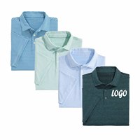 Op maat gemaakte ecovriendelijke geweven print voor poloshirt - unisex