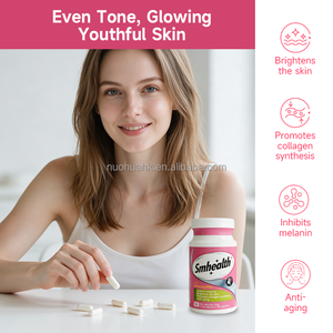 Capsules blanchissantes halal, complément éclaircissant pour la peau, inhibe la mélanine, soutient le collagène, anti-âge, 90 capsules - Product Image 2