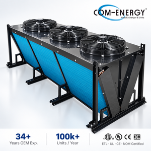 <span class=keywords><strong>Com</strong></span>-Energy Kondensator-Huge FNV/W Hocheffizienter Luftgekühlter Kondensator mit Kupferrohren, Aluminiumlamellen und Axialventilatoren - Product Image 2