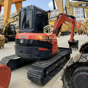 Envío GRATUITO, Mini Excavadora 2022, Nueva Excavadora Kx163-5 de 6 Toneladas, U50 Kx165 en Venta, Máquina para Jardín - Product Image 2