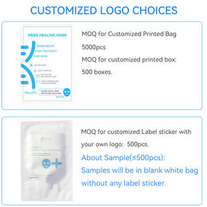 Masker Lembar Kolagen Dermal Medis Penyembuhan Luka Bedah Profesional Setelah Microneedling - Product Image 3