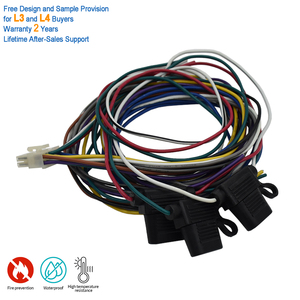 Hoge Prestaties 12 Pin Waterdichte Koperen Draad Harnas Pvc Geïsoleerde Auto Zekering Box Voertuig Modificatie Auto Toepassing - Product Image 1