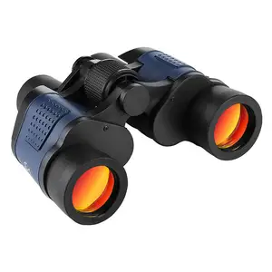Binóculos 60x60 de alta clareza, hd10000m, alta potência, para caça ao ar livre, óptico, visão noturna lll, zoom fixo binocular