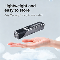 Lampe torche/lampe frontale/clip pour casquette/lampe de vélo 4-en-1 rotative à 90°, rechargeable par USB, étanche, haute luminosité, multifonctionnelle