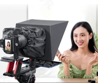Grande tablette téléprompter Tp150, réflexion Hd, enregistrement Dslr avec boîtier Portable, télécommande et application Exclusive