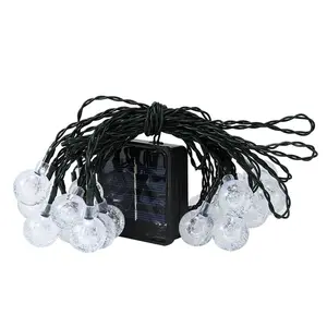 Waterdichte Outdoor Op Zonne-Energie Aangedreven Lichtslinger 30 60 100 200 Leds Sprookjesachtige Tuinverlichting Bubble Crystal Ball Verlichting