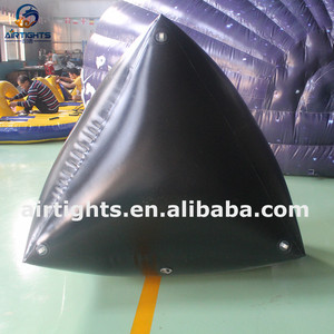 Al Aire Libre de alta calidad Dorito Bunker tamaño personalizado al por mayor inflable triángulo Paintball Bunkers - Product Image 3
