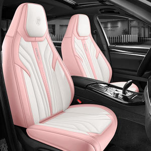 Vente directe de housse de siège de voiture de haute qualité en cuir PU imperméable résistant à l'usure avec fonction de massage - Product Image 4