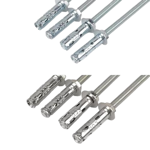 3 Pcs Bouclier Ancrage/Fixation Boulon Béton/<span class=keywords><strong>Mur</strong></span>/Expansion/Manchon avec Ancre en forme de coin Ancrage traité <span class=keywords><strong>au</strong></span> zinc - Product Image 4