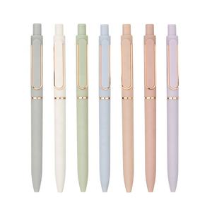 Bolígrafo de Gel Morandi con Logotipo Personalizado, Recargas Metálicas de 0.5 mm, Bolígrafo de Plástico Negro para Firmas Publicitarias, Personalización de Artículos de Papelería - Product Image 1