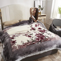 Super Soft Nerz Flanell Raschel Decke Großhandel Hochwertige Cartoon Tier Design Winter Doppelbett King Queen 4kg 8kg Größen