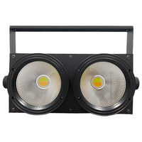 200W COB Blanc Chaud et Blanc Froid 2in1 LED 200W 2 Yeux Audience DMX512 COB Blinder Light
