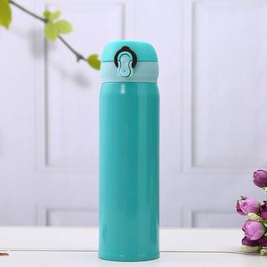 Gobelet isotherme en acier inoxydable 304 de 500 ml avec logo personnalisé, design pop-up rebondissant, pour cadeau publicitaire, vente en gros - Product Image 1