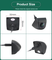 Caméra de recul GreenYi Plug & Play pour Renault Zoe BFM 2012-2020 Caméra de recul de style OEM Compatible R-Link 2 System