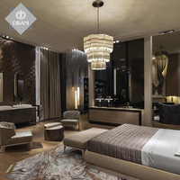 Lit moderne avec tête de lit éclairée par LED italienne, en cuir, cadre en bois, design de lit, lit queen size, meubles de maison