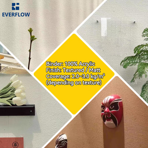 פרימיום stuco רינדור ציפוי חול מרקם צבע מחוספס מט גימור עבור משטחים ארכיטקטוניים אלגנטי - Product Image 6