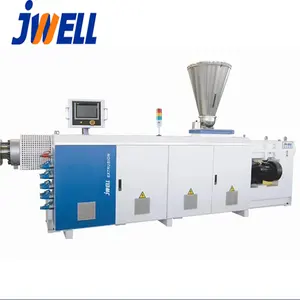 JWELL-SJZ65 SJZ80 SJZ92 Plastic PVC PE WPC ramen deuren frame profiel maken extrusie machine