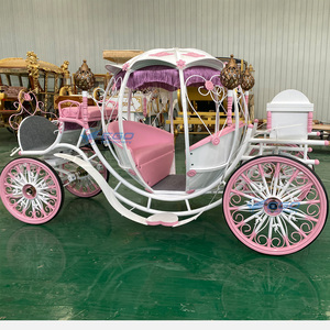 Carruaje de Princesa Cenicienta 2025 con Muñeca, Juguete de Carruaje de Princesa Eléctrico sin Caballos en Venta - Product Image 2