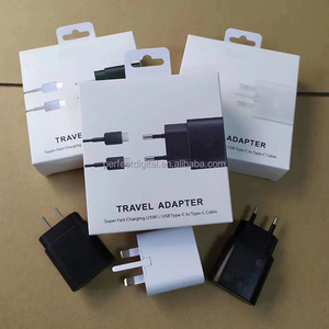 Chargeur Super Rapide 25W avec Prise US EU UK, Adaptateur Secteur USB-C PD pour <span class=keywords><strong>Samsung</strong></span> S7e S8 S8+ S9 S9+ S10 <span class=keywords><strong>S10e</strong></span> S10+ S20 S20+ S20u - Product Image 5